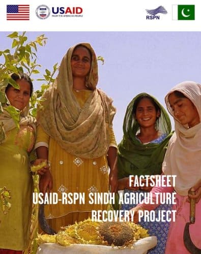 Sindh Agriculture Recovery Program SARP