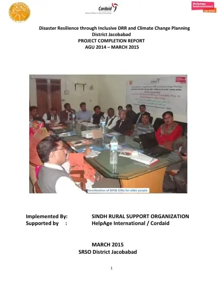 #11 Disaster Resilience through Inclusive DRR and Climate Change Planning