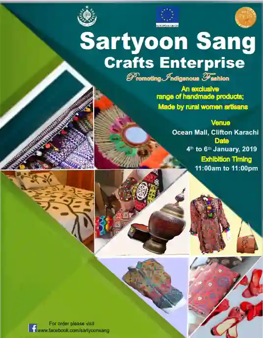 #6 6th Sartyoon Sang Crafts Exhibition 2019 The Ocean Mall Karachi 4 6 January 2019