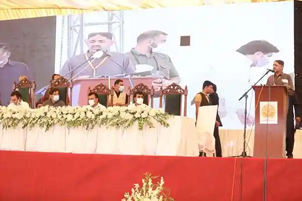Launching Ceremony of Expansion of Peoples Poverty Reduction Program.