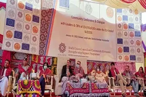 Visit of EU Mission in Larkana & Kamber Shahdadkot Jan 18 & 19 2022